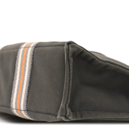 Hermes Cotton Canvas Tout Fourre PM Grey 9 of 9