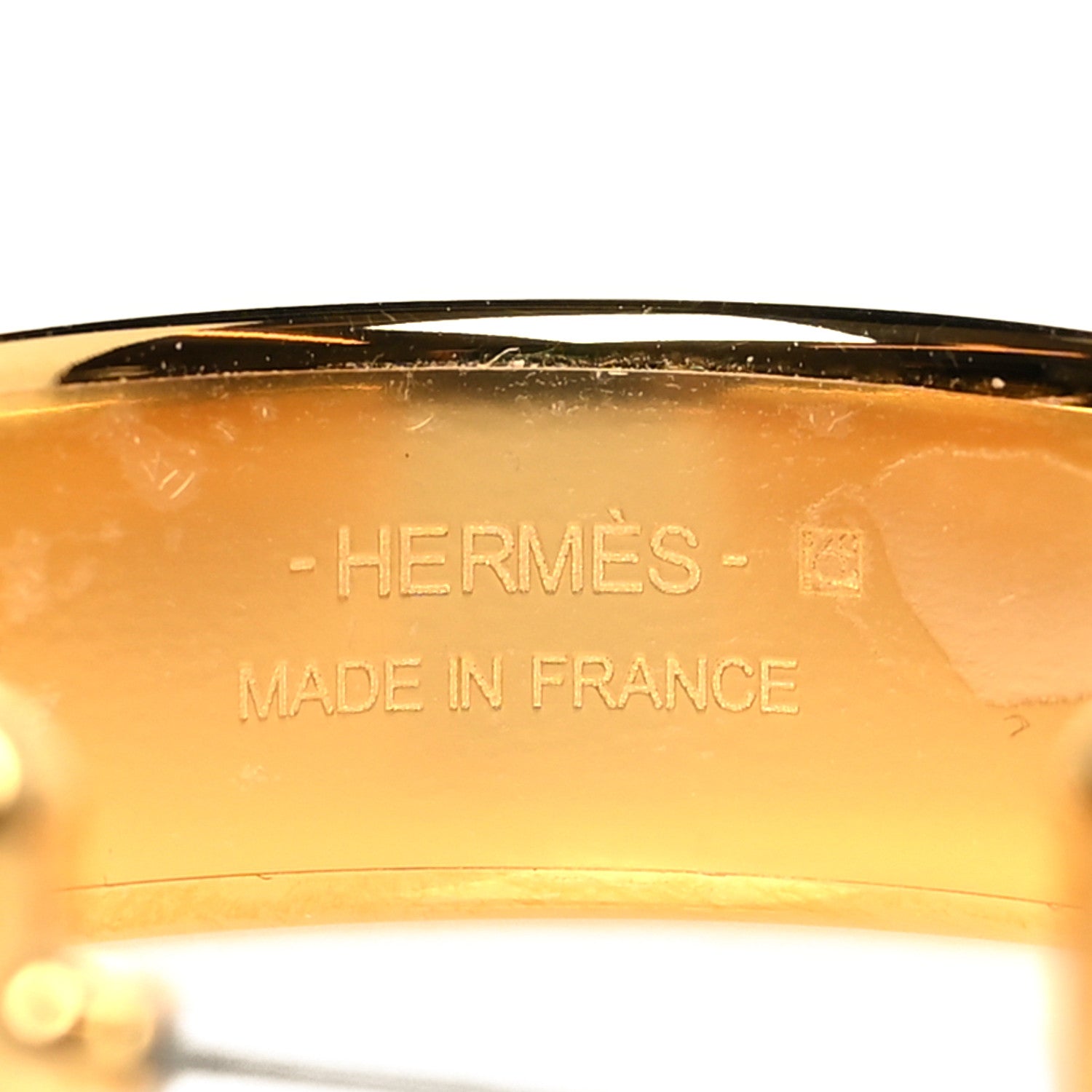 Hermes Lizard Olympe Earrings Black 4 of 4