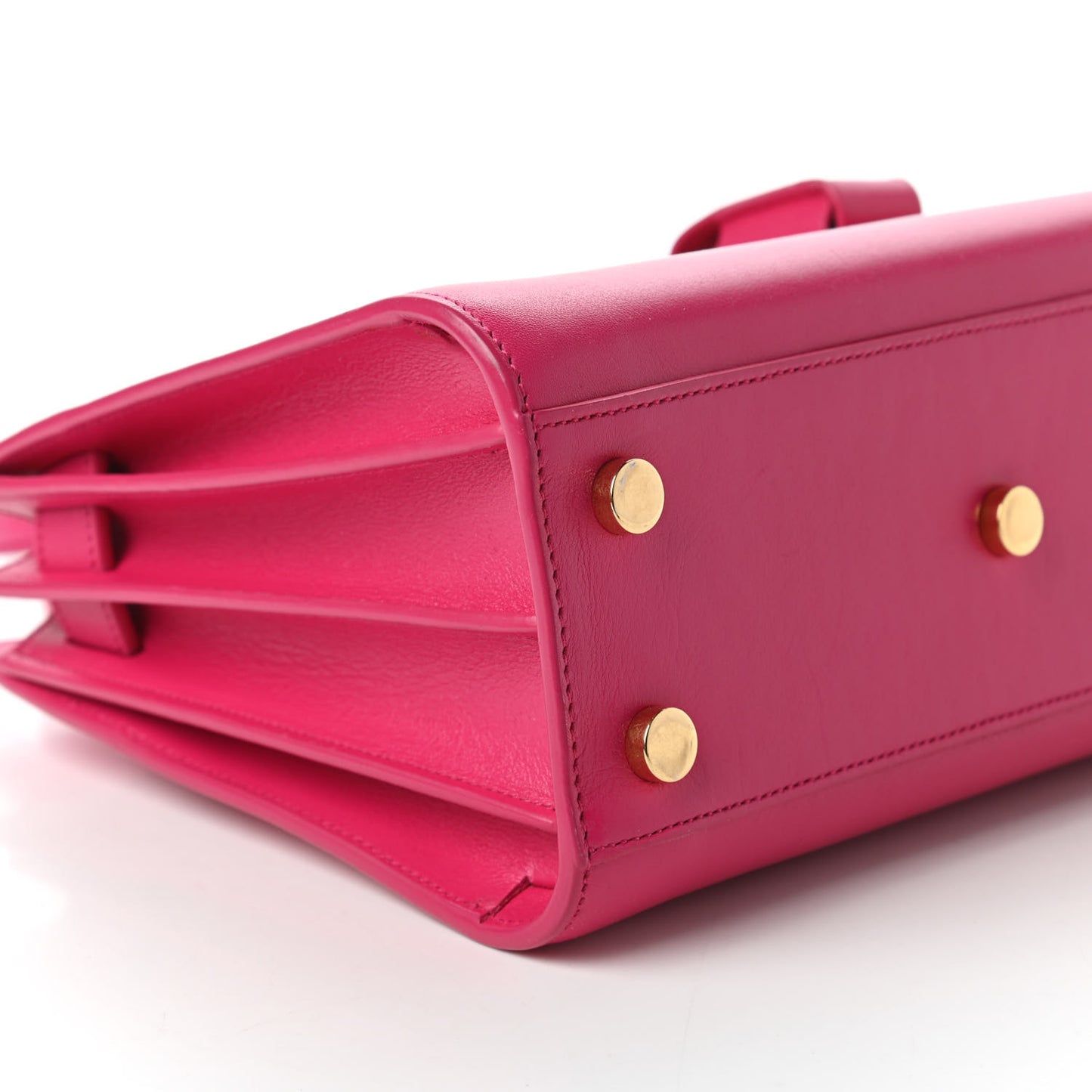 Calfskin Nano Sac De Jour Lipstick Fuchsia