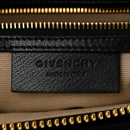 Givenchy Calfskin Suede Leopard Print Small Antigona Black 6 of 10