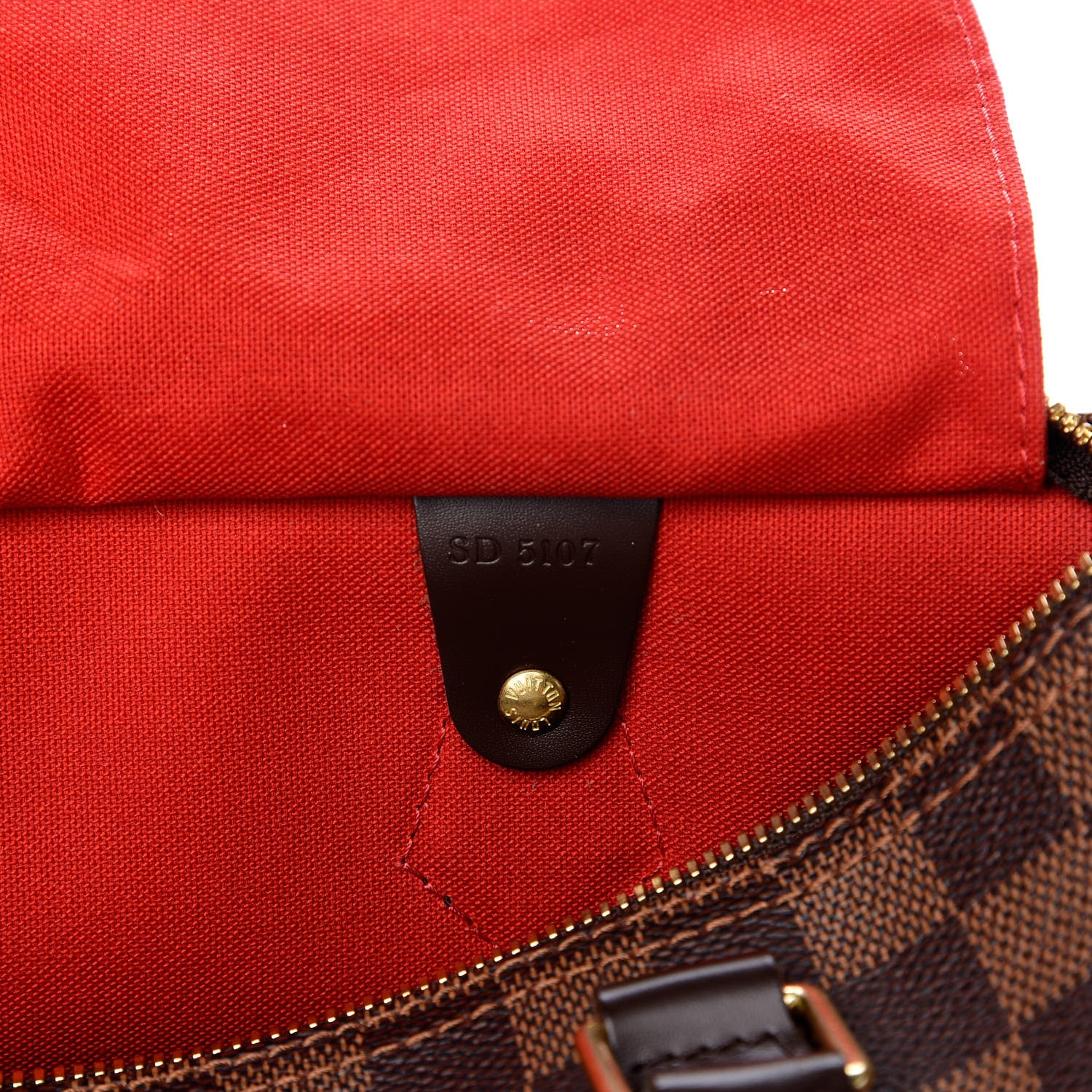 Louis Vuitton Damier Ebene Speedy Bandouliere 30 7 of 10