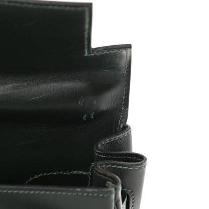 Hermes Box Kelly Retourne 32 Vert Fonce 25 of 25