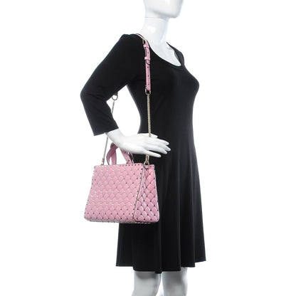 Valentino Garavani Nappa Rockstud Spike Tote Absolute 2 of 9