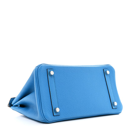 Hermes Togo Birkin 25 Bleu Zanzibar 4 of 11