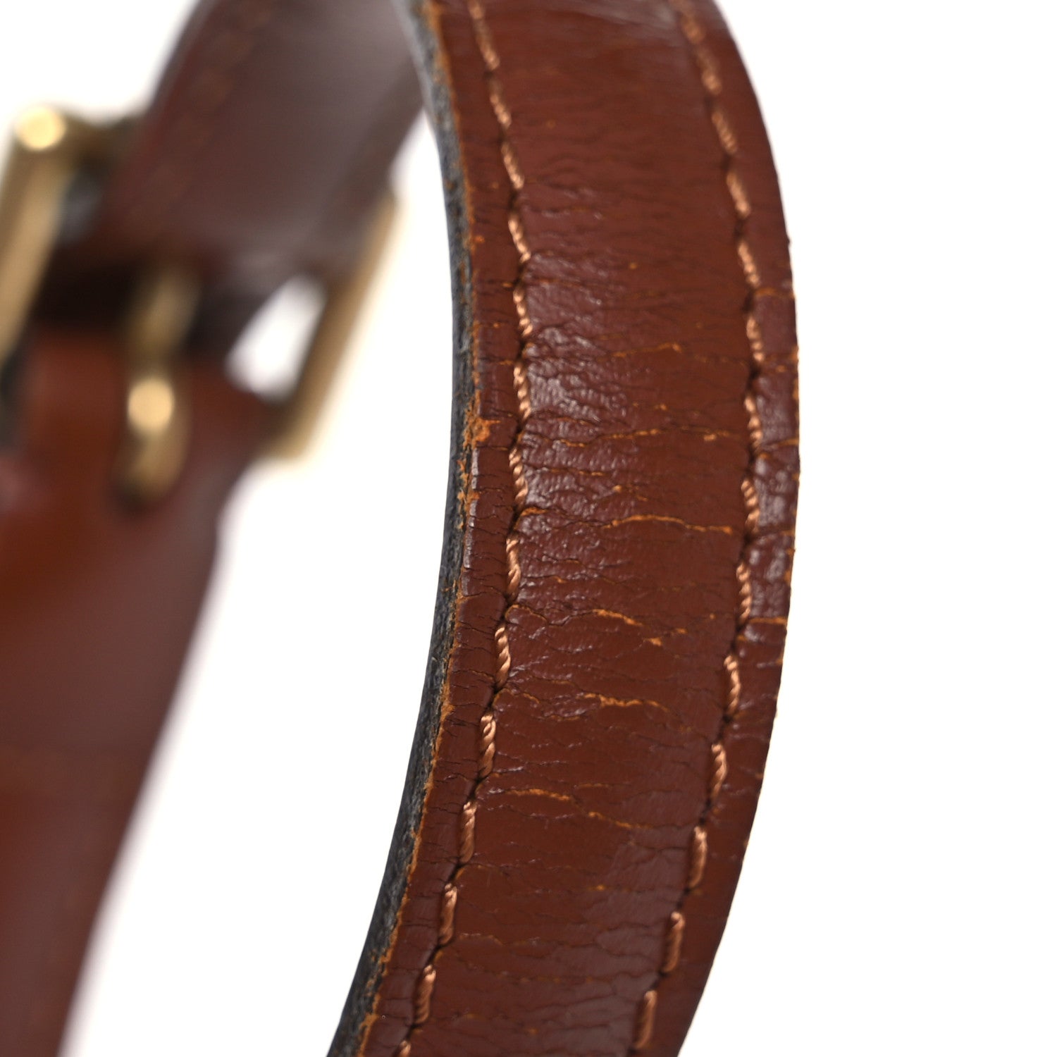 Louis Vuitton Calfskin Adjustable Shoulder Strap Brown 7 of 7