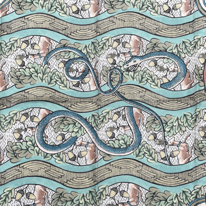 Gucci Silk Snake Print Shawl Neutral 2 of 4