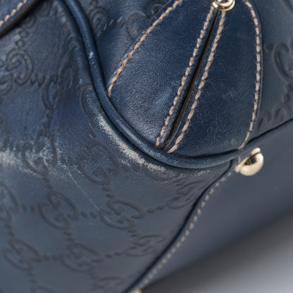 Gucci Guccissima Large Wave Boston Blue 5 of 12
