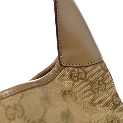 Gucci Monogram Web Jackie O Hobo Beige 17 of 23