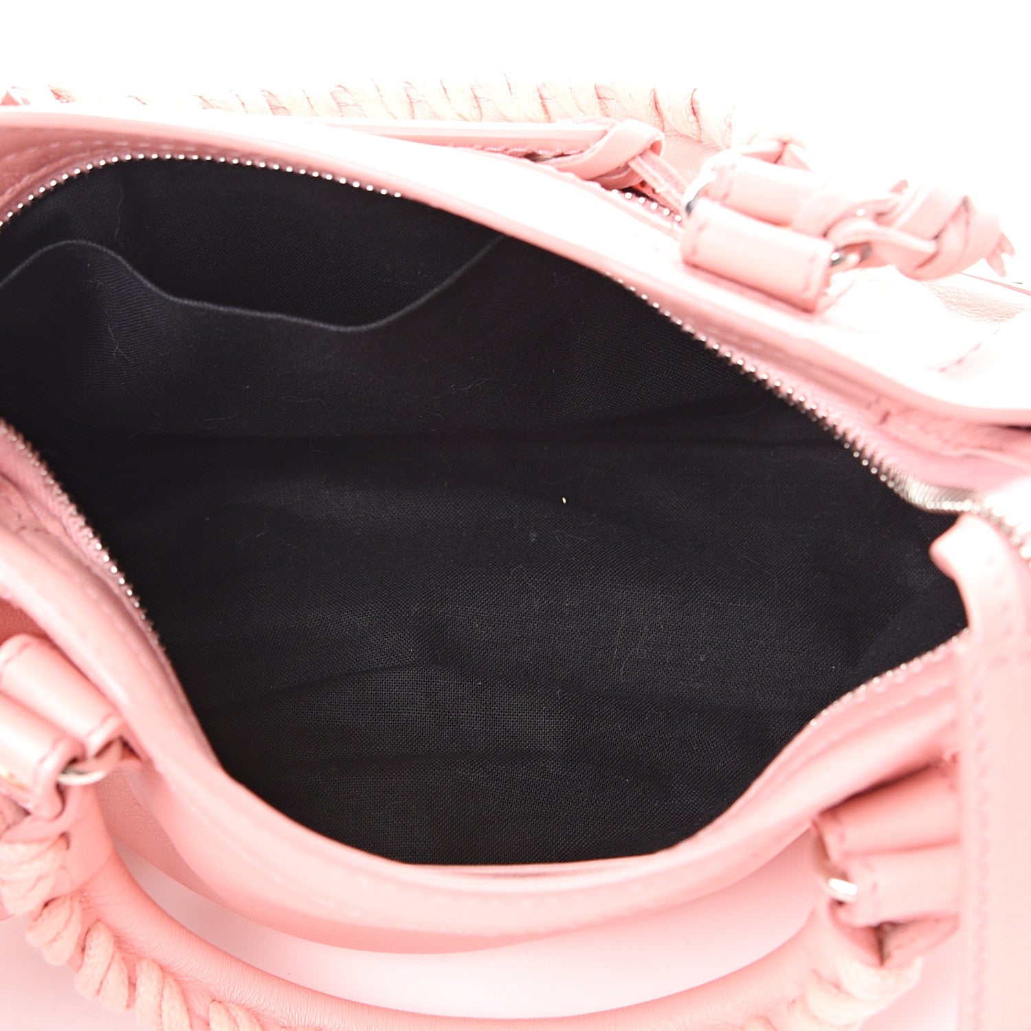 Balenciaga Veau Amp Plate Silver Hardware Mini City Rose 4 of 13