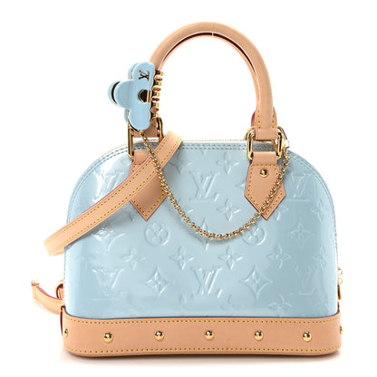 Louis Vuitton Vernis Hairclip Alma BB Sky 3 of 10