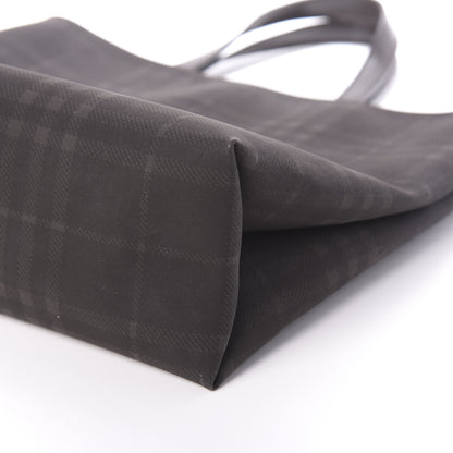 Burberry Smoked House Check Tote Chocolate 8 of 10