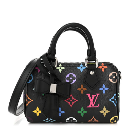 Louis Vuitton LV X TM Monogram Multicolor Nano Speedy Black 1 of 9