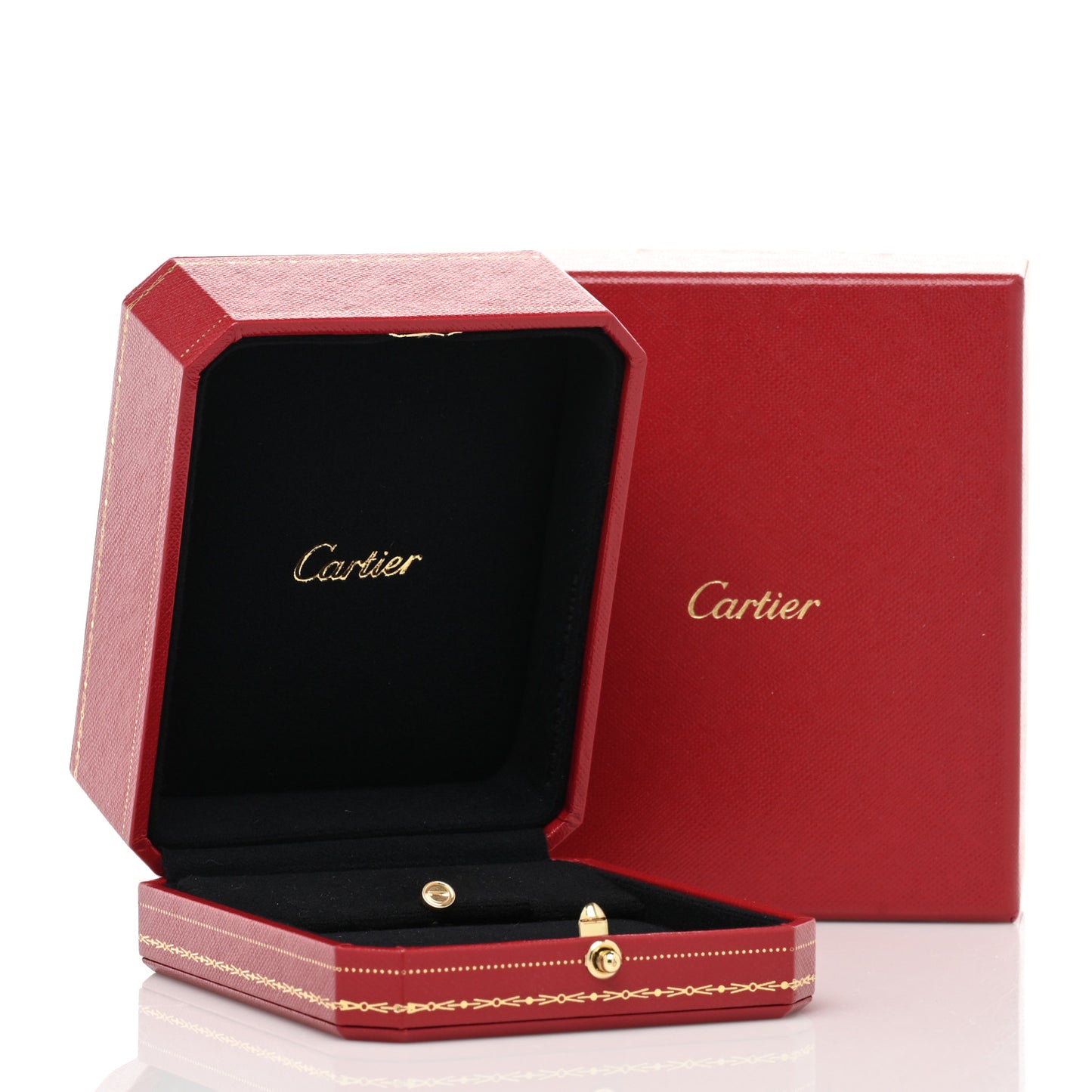 18K Yellow Gold LOVE Single Earring