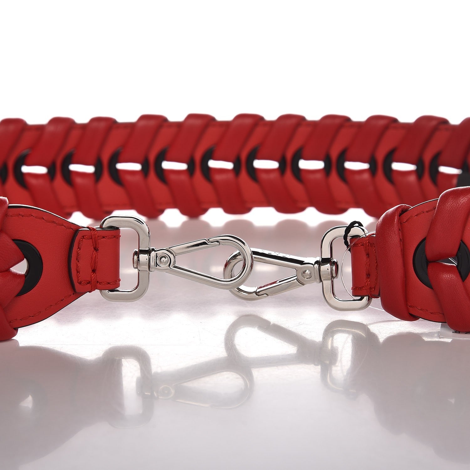 Fendi Vitello Baltico Shiny Nappa Lace Up Strap You Caipiroska 2 of 2