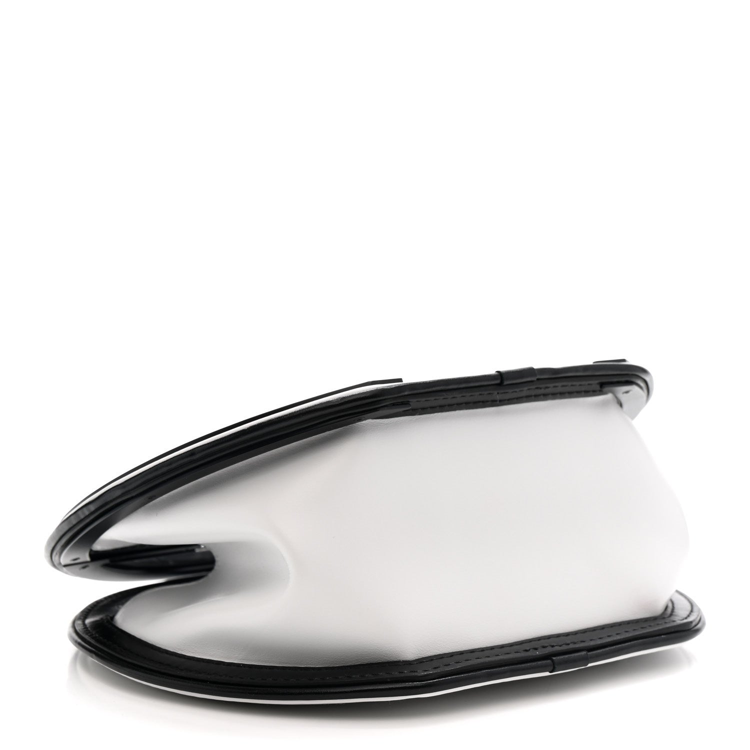 Louis Vuitton Calfskin Around Me PM White Black 4 of 11