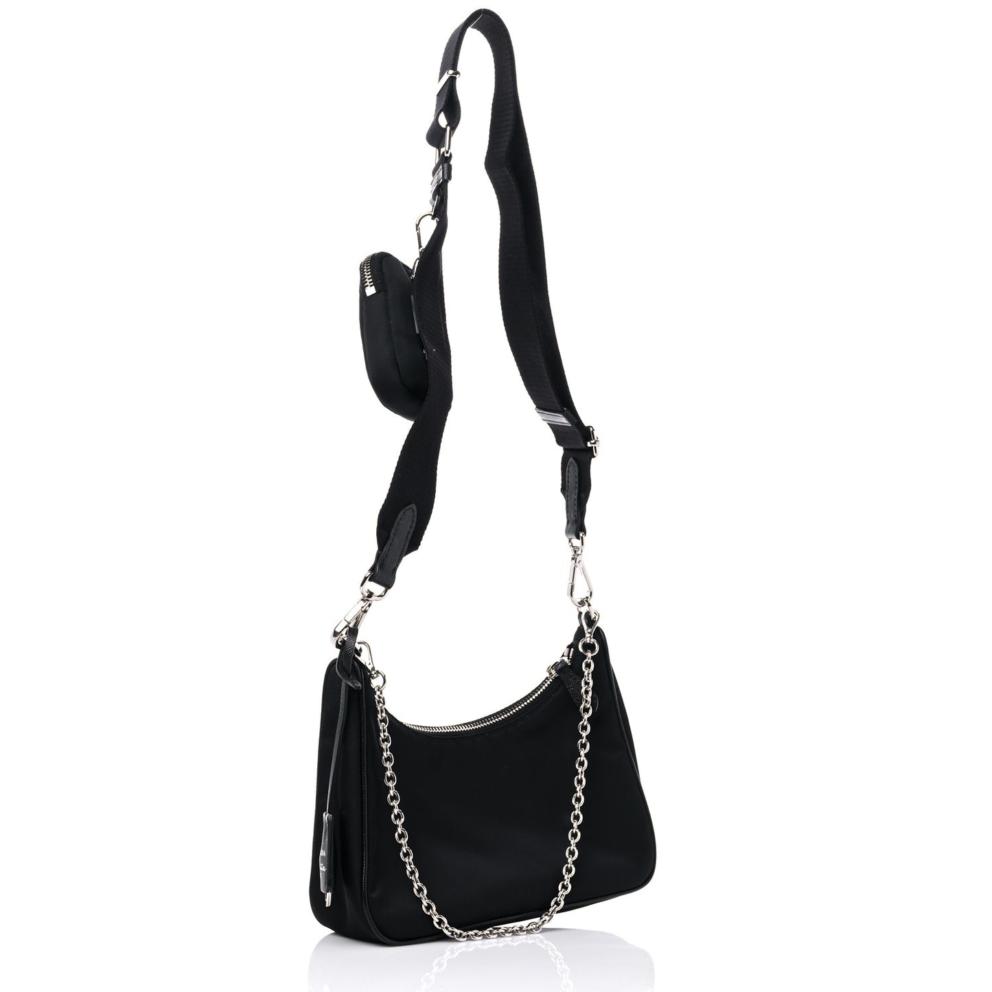 Nylon Re-Edition 2005 Shoulder Bag Black