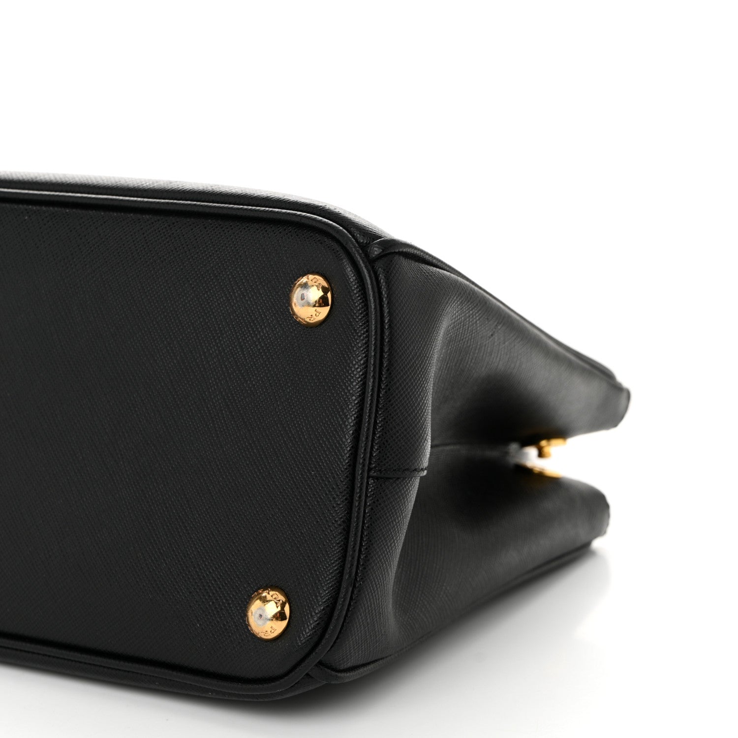 Prada Saffiano Small Galleria Double Zip Tote Black 10 of 10