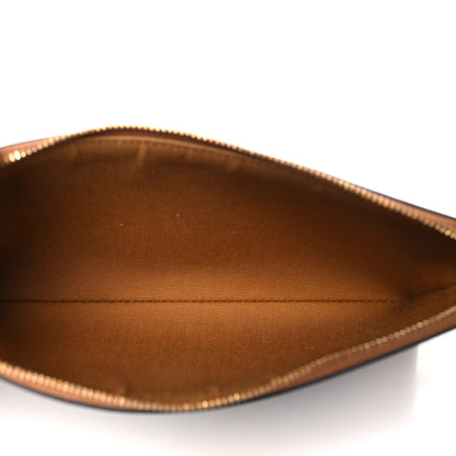 Celine Triomphe Calfskin Long Pouch With Strap Tan 5 of 8