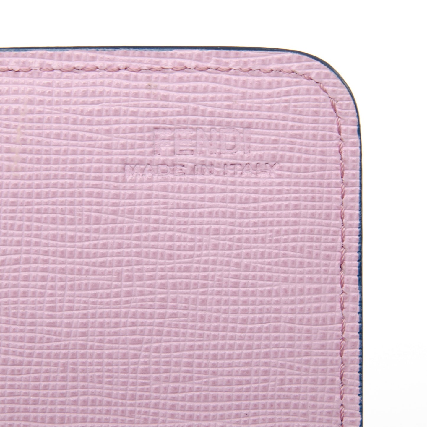 Vitello Elite Crystal Eye Monster Continental Wallet Cobalt Lavender Pink