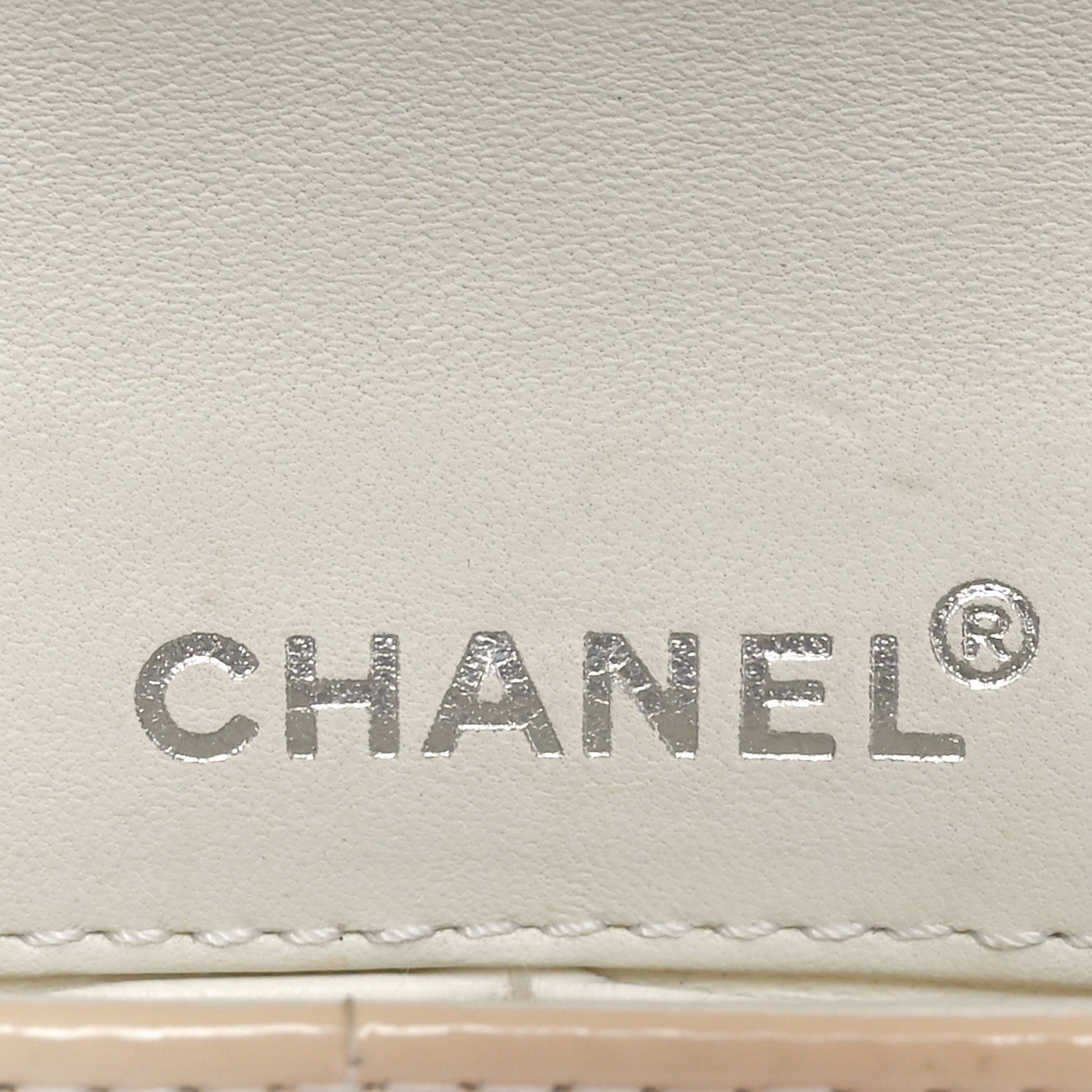 Chanel Patent East West Chocolate Bar Flap White Black 6 of 10