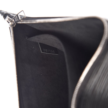 Louis Vuitton Epi Neverfull MM Black 9 of 10