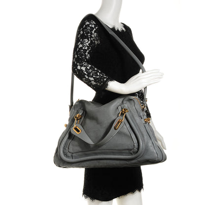 Chloe Calfskin Large Paraty Grey 2 of 9