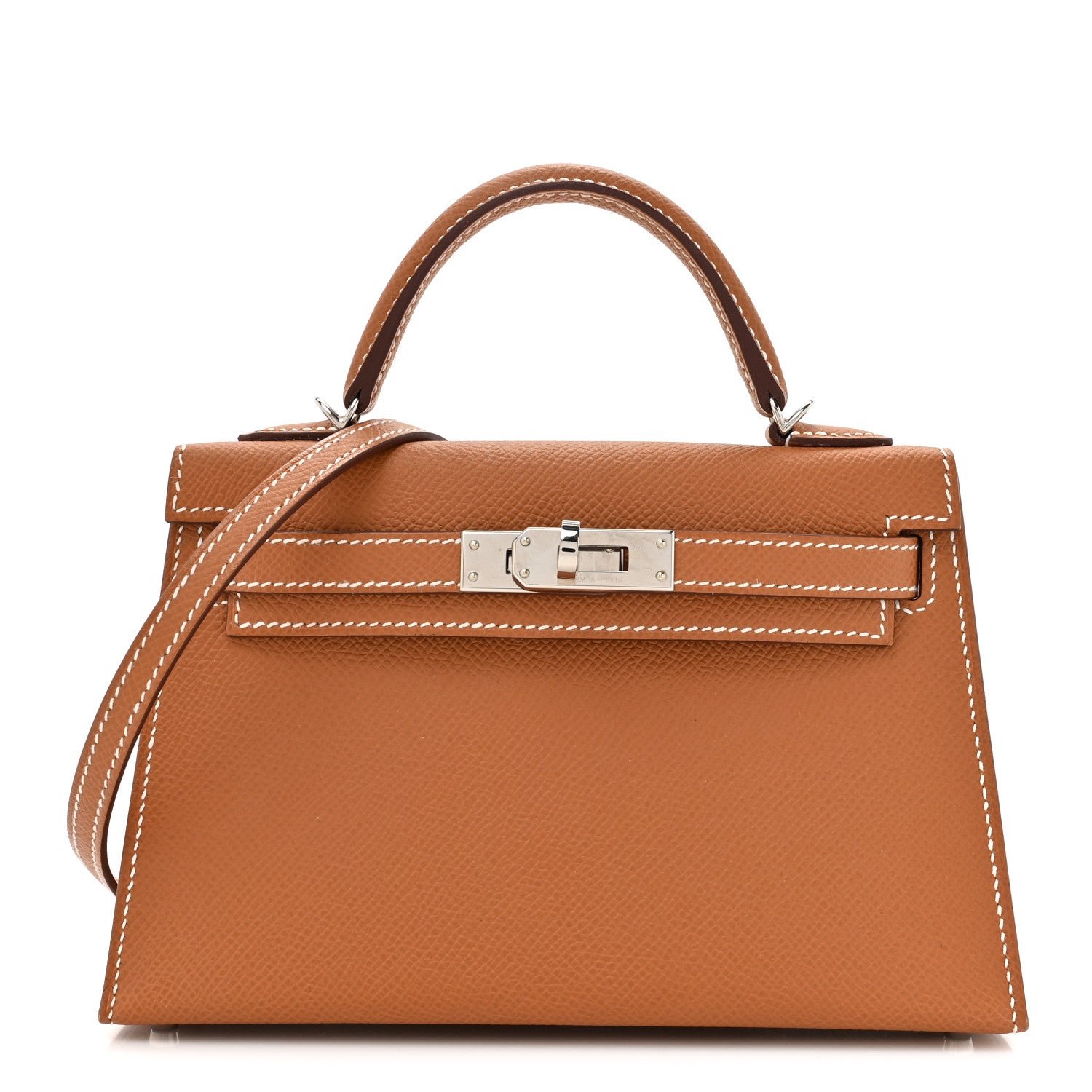 Hermes Epsom Mini Kelly Sellier 20 Gold 1 of 14