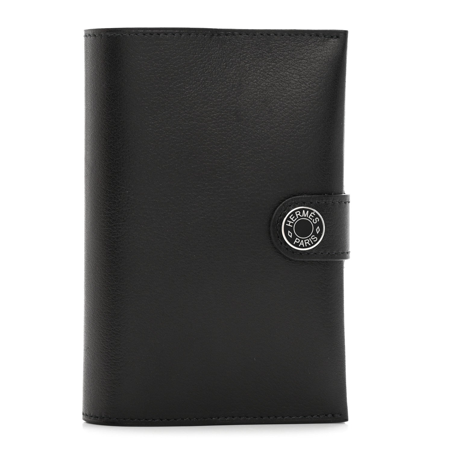 Hermes Evercolor RMS Passport Holder Black 1 of 8