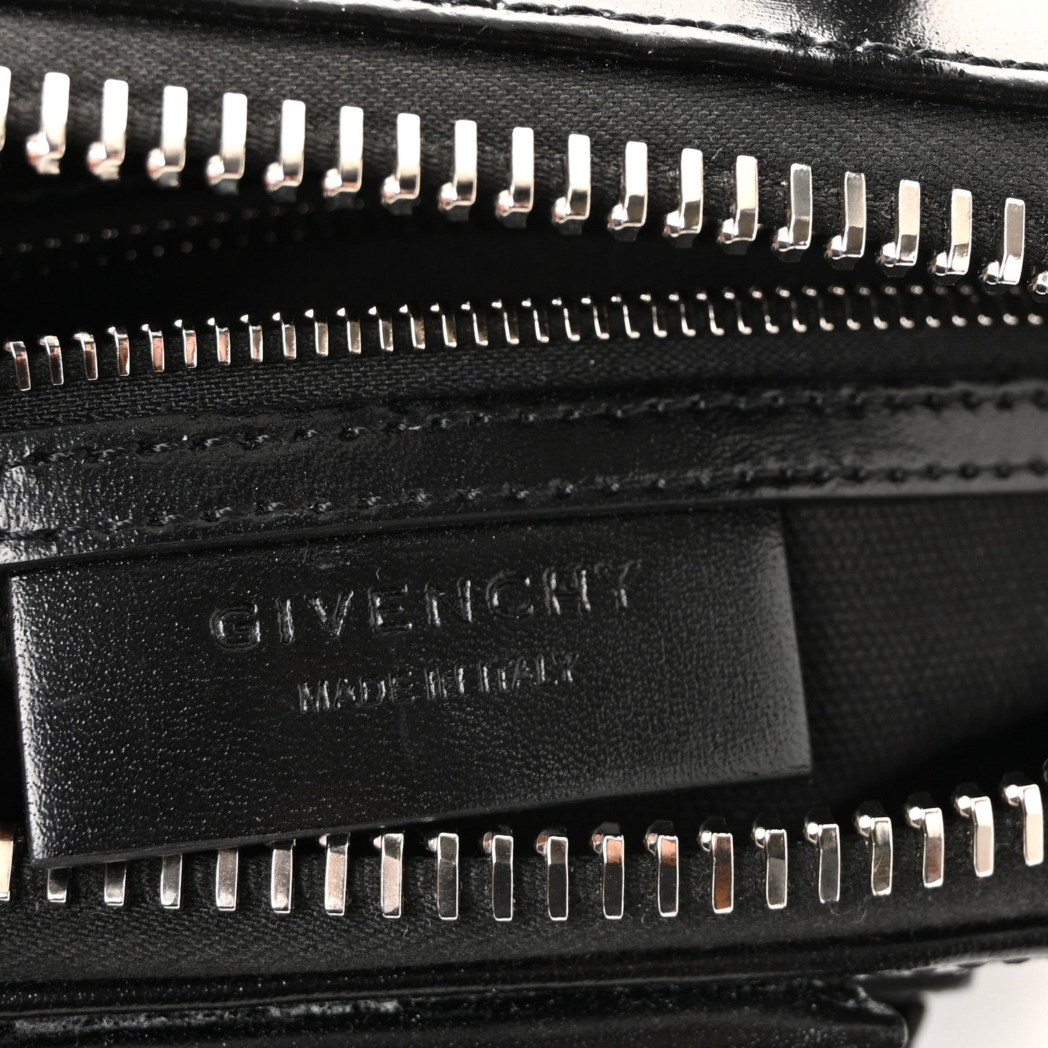 Givenchy Shiny Lord Calfskin Mini Antigona Black 6 of 10