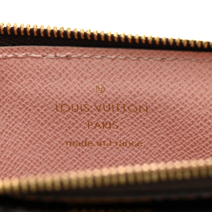 Louis Vuitton Damier Ebene Recto Verso Card Holder Rose Ballerine 6 of 6