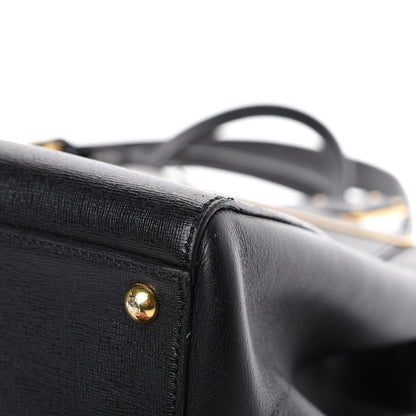 Fendi Vitello Elite Regular 2Jours Tote Black 8 of 11