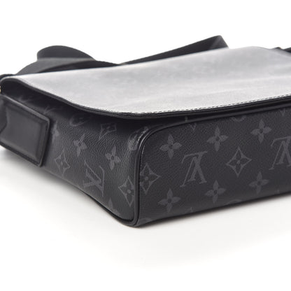 Louis Vuitton Monogram Eclipse District PM Black 8 of 9