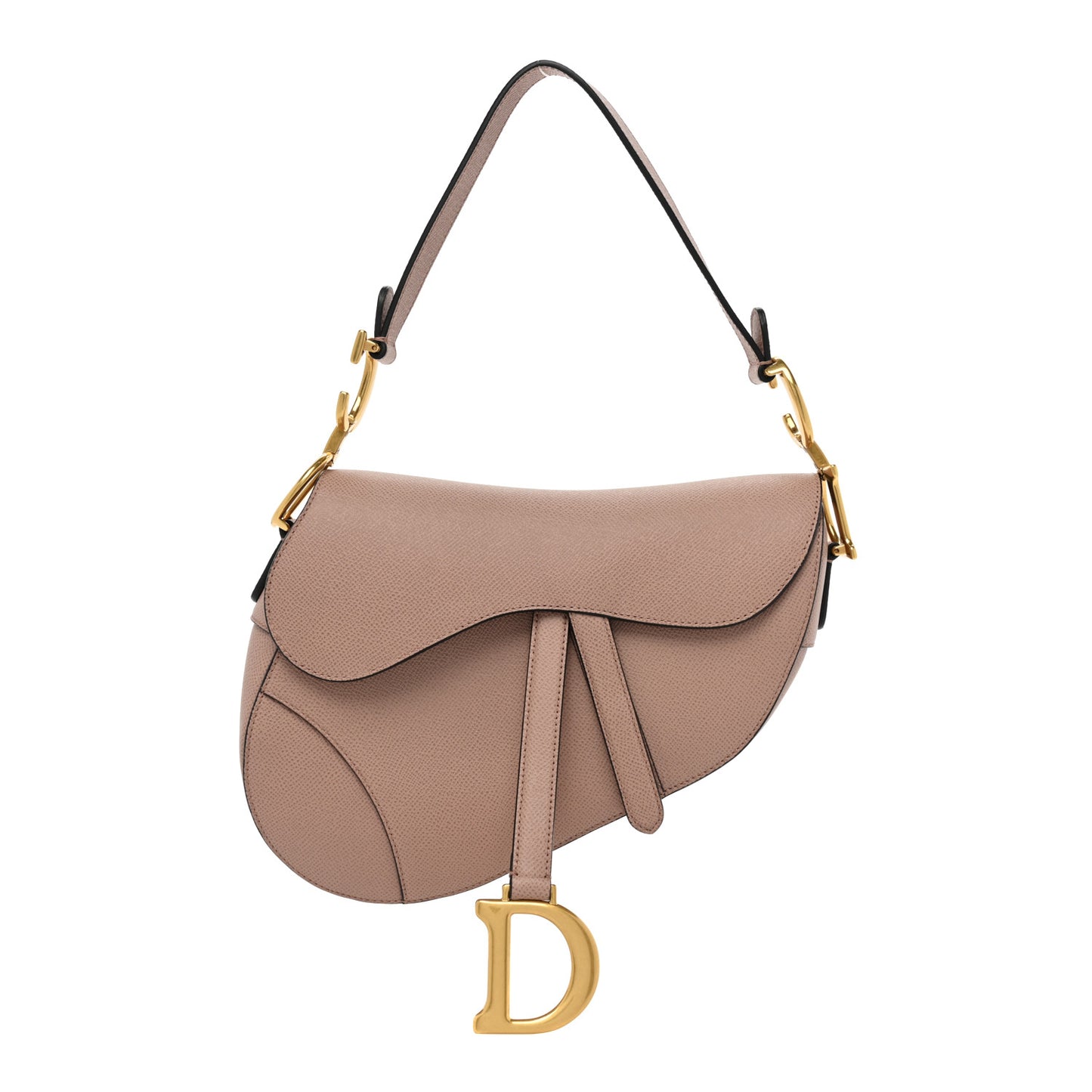 Grained Calfskin Saddle Bag Fard