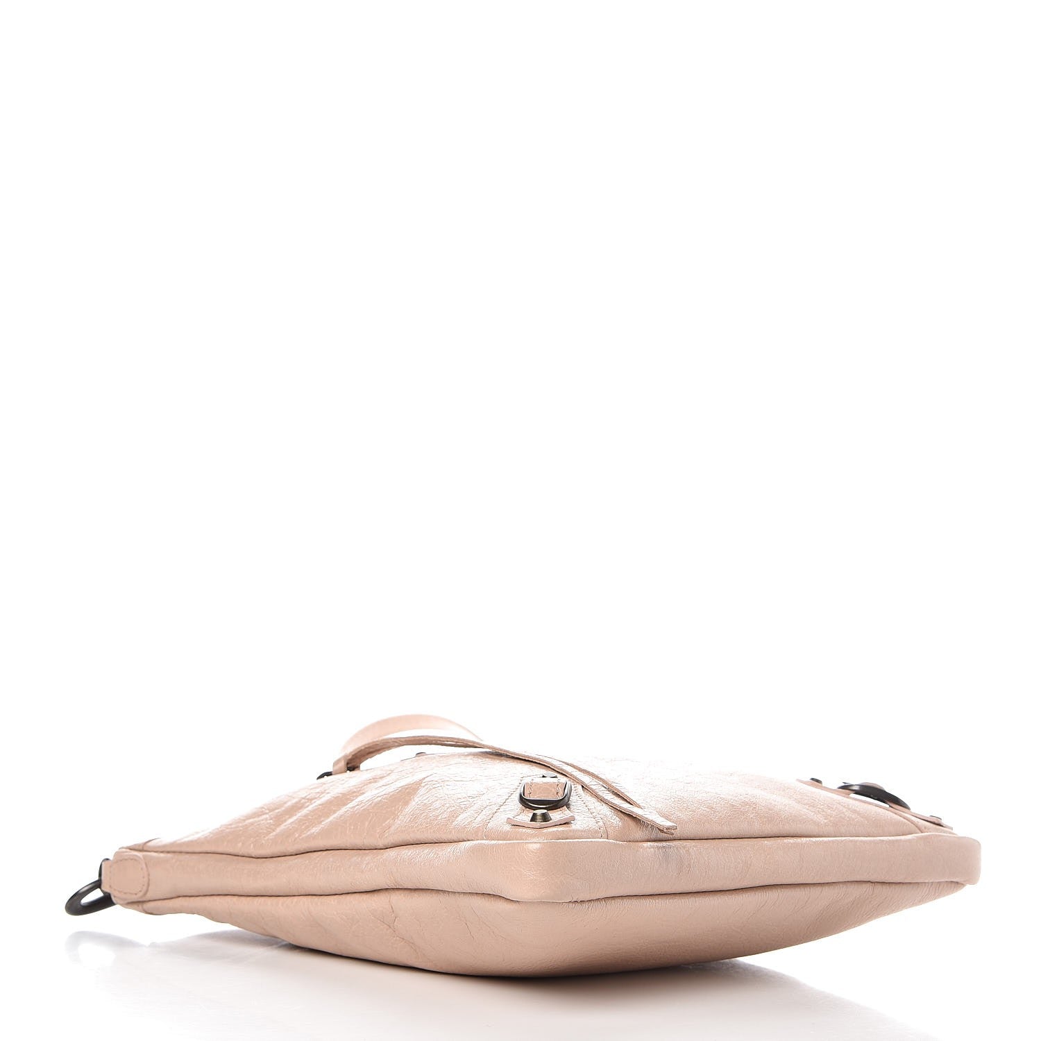 Balenciaga Agneau Classic Hardware Flat Crossbody Rose Aubepine 4 of 7