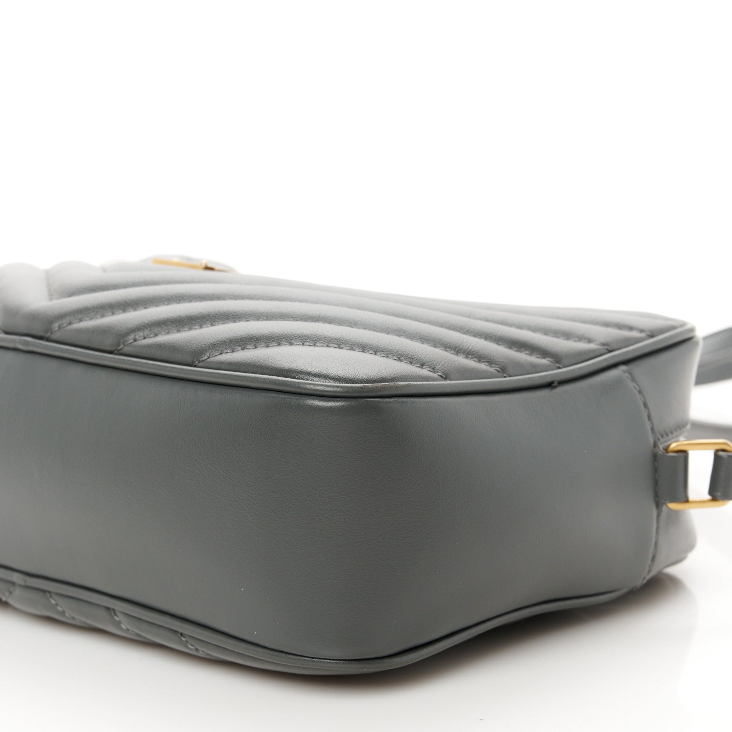 Saint Laurent Calfskin Matelasse Monogram Lou Camera Bag Dark Smog 10 of 10