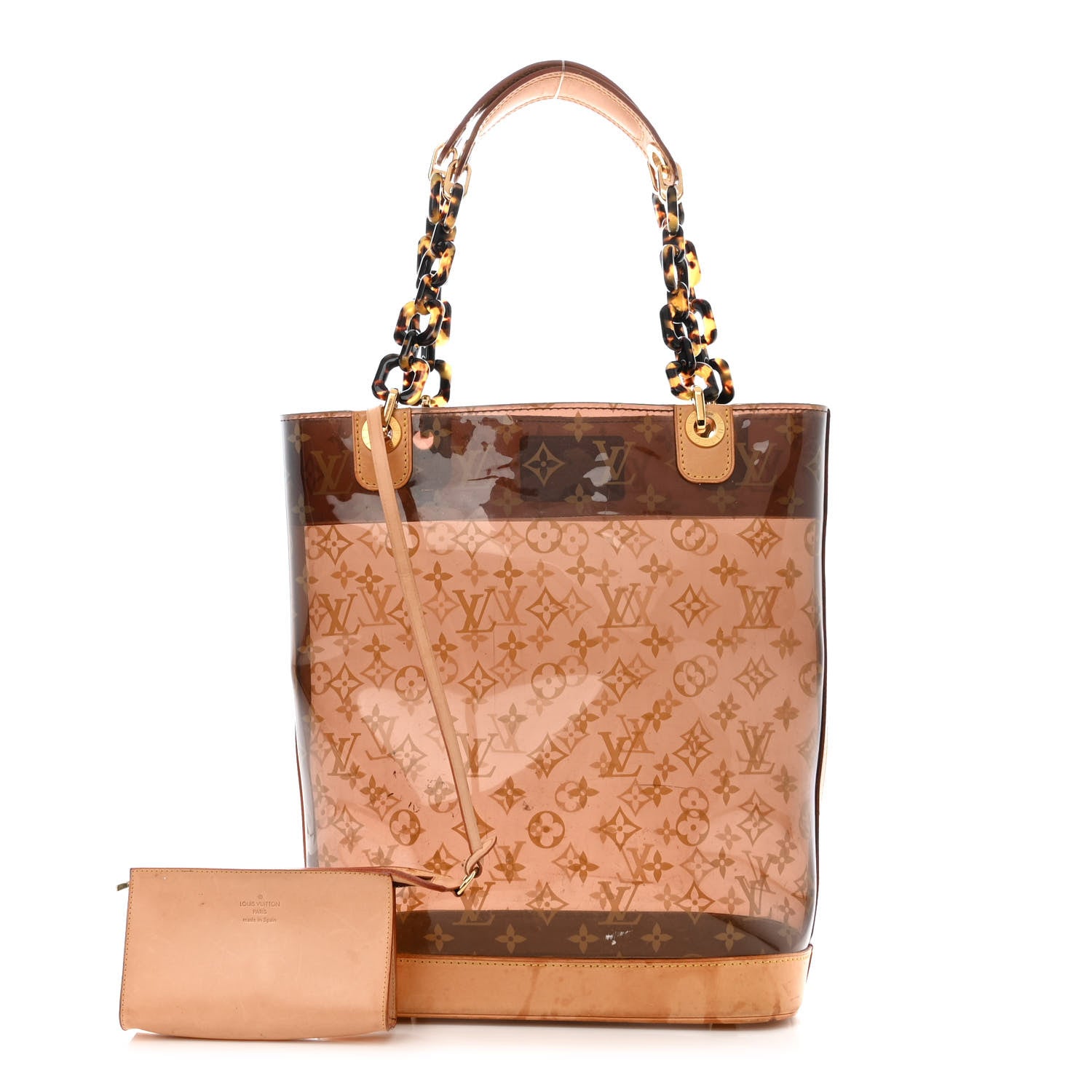 Louis Vuitton Vinyl Cabas Sac Ambre MM 1 of 18