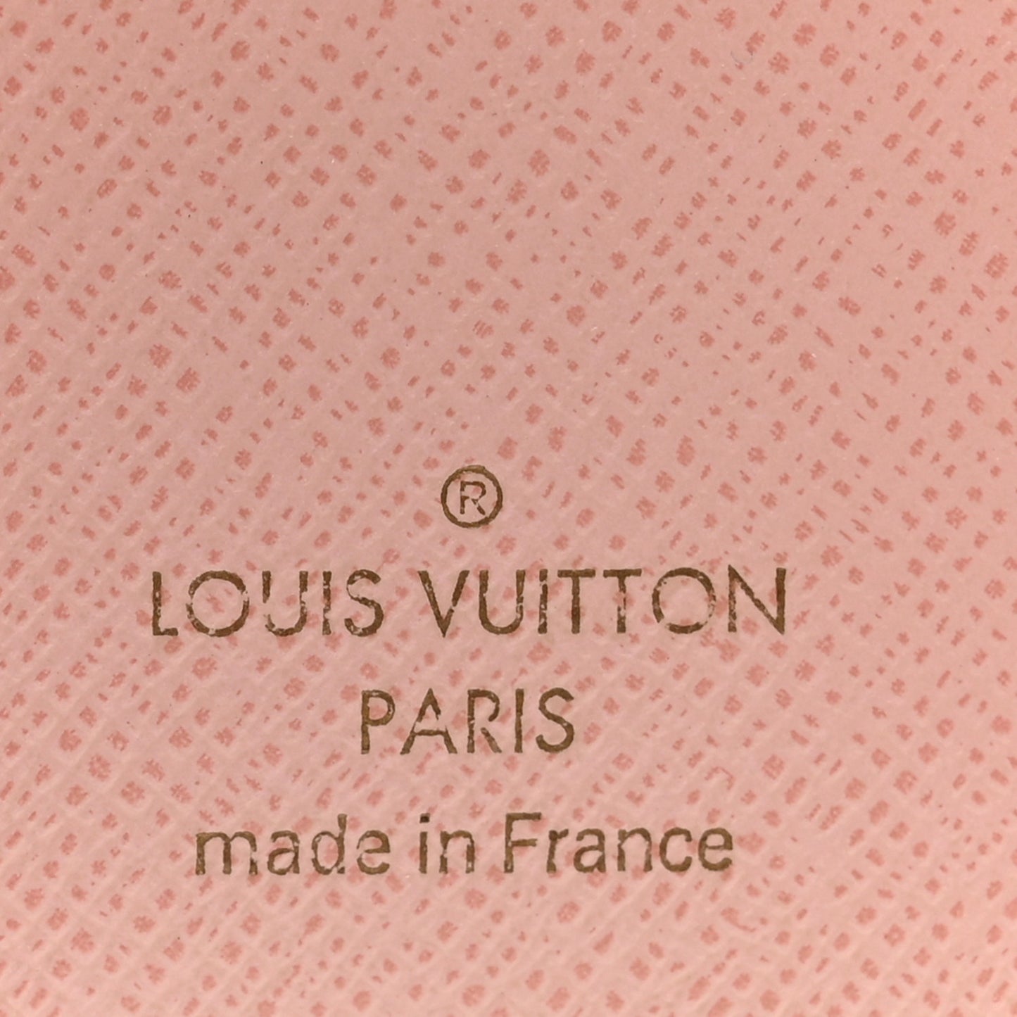 Monogram Zoe Wallet Rose Ballerine