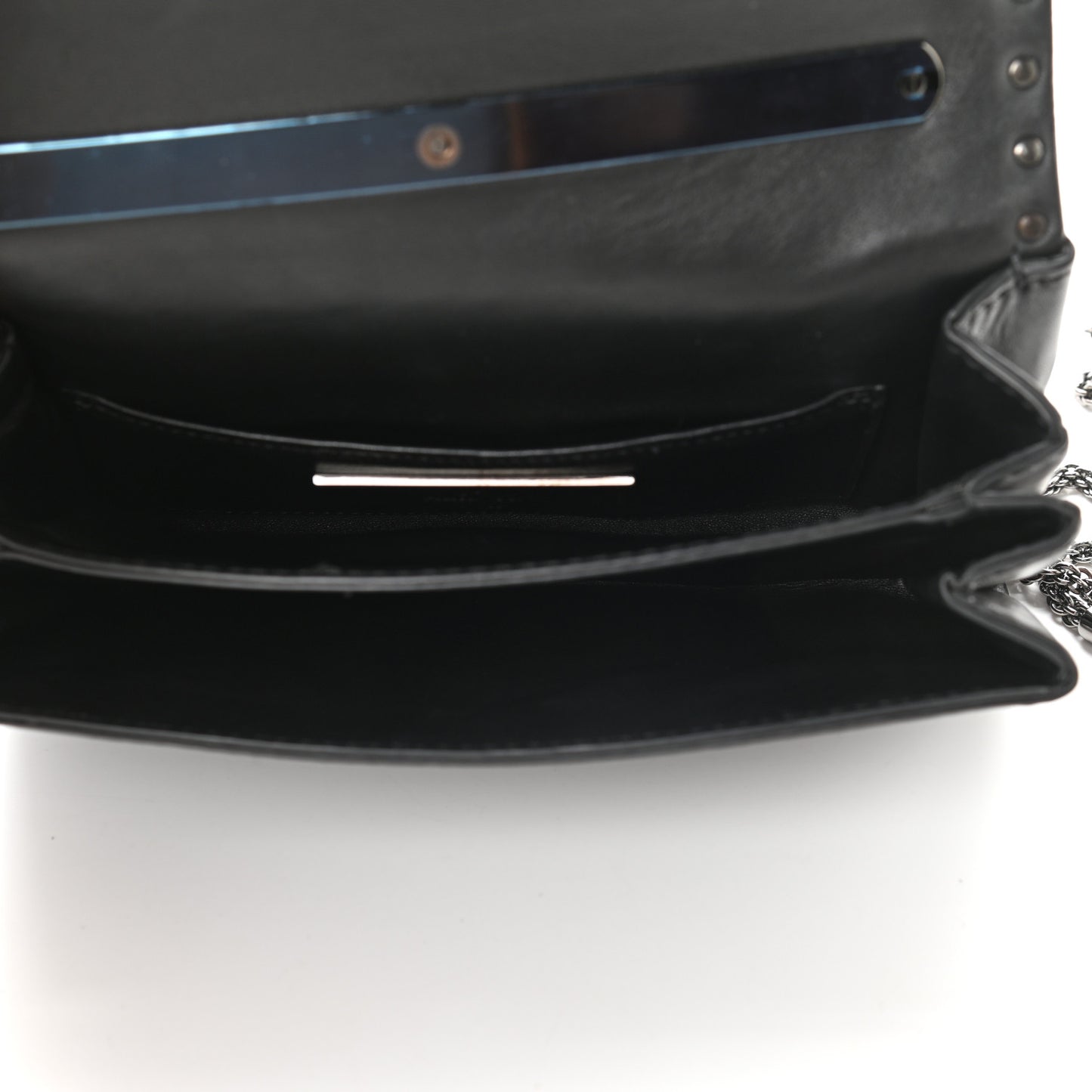 Vitello Rockstud All Over Va Va Voom Flap Bag Black