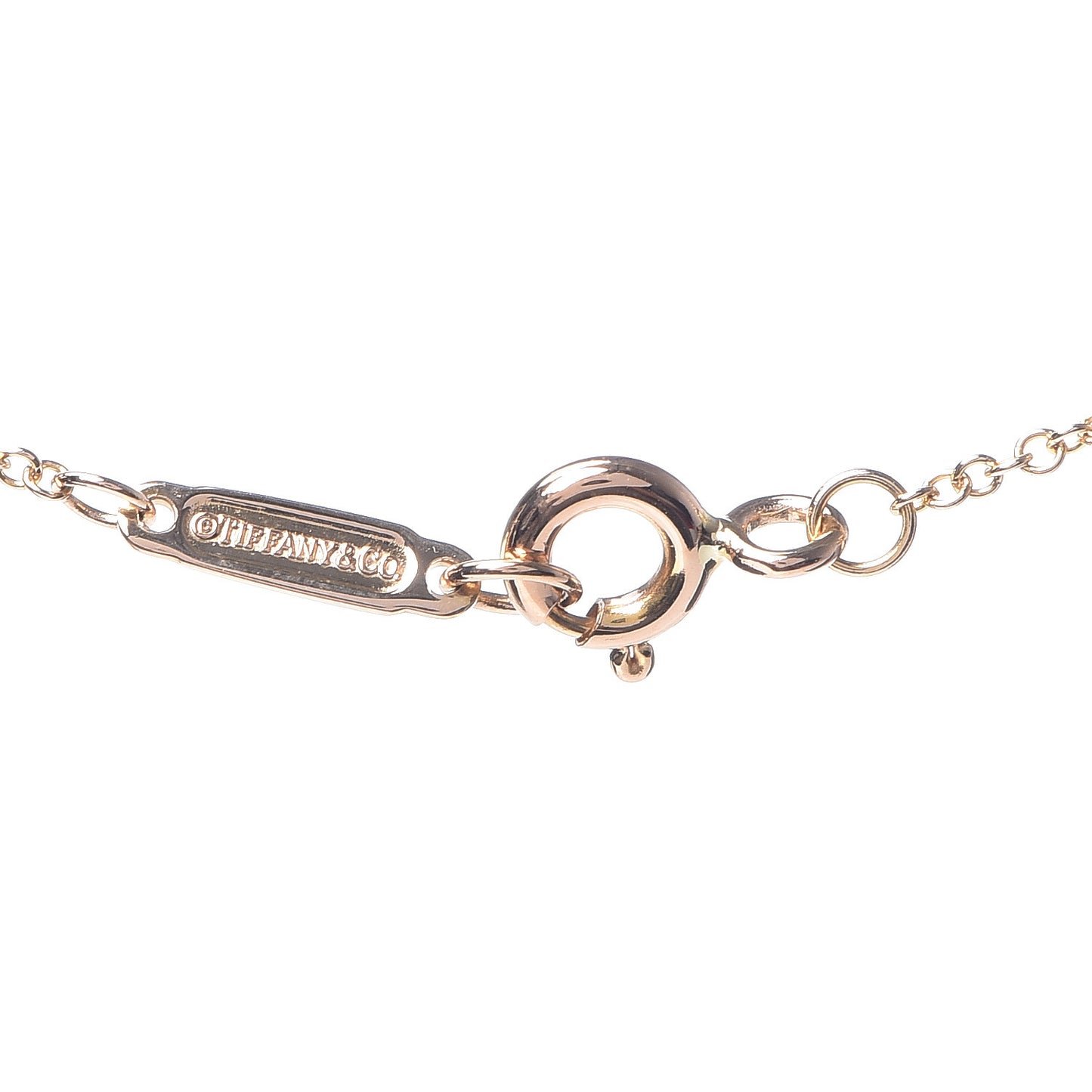 18K Rose Gold Diamond Mini Heart Pendant Necklace