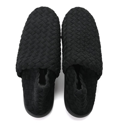 Bottega Veneta Intrecciato Women's Slip-On Sneakers 43.5 Black 2 of 9