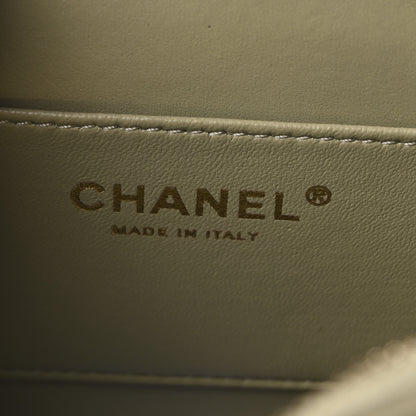 Chanel Lambskin Savon De Marseille Mini Camera Bag Khaki 6 of 11
