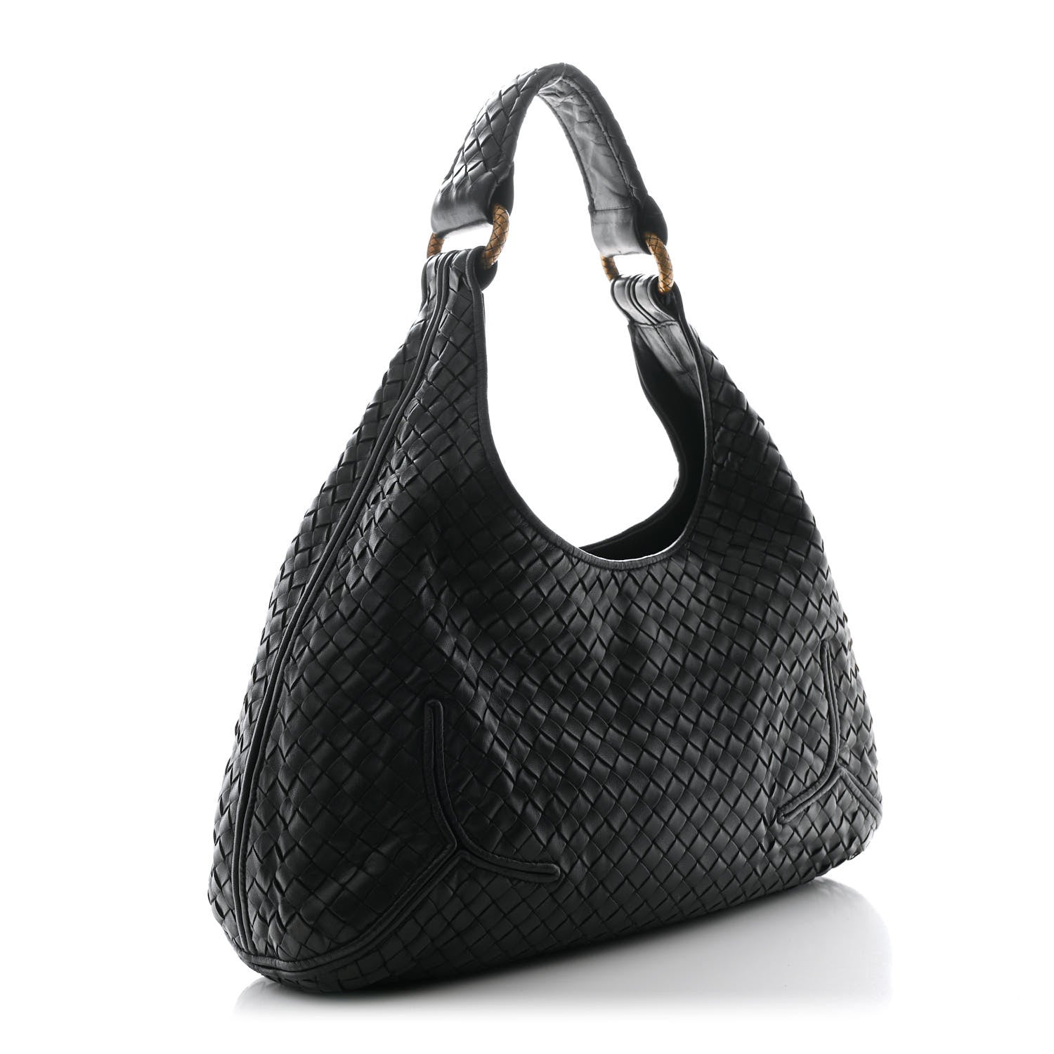 Bottega Veneta Nappa Intrecciato New Ball Hobo Black 3 of 9