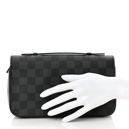 Louis Vuitton Damier Graphite Zippy XL Wallet 2 of 11