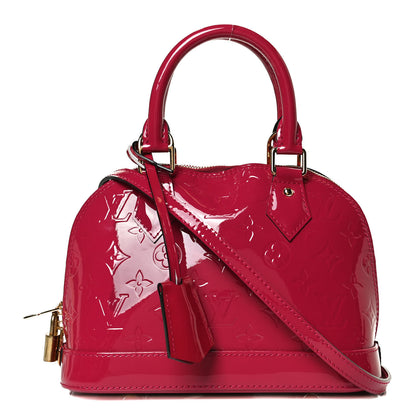 Louis Vuitton Vernis Alma BB Rose Indien 1 of 11