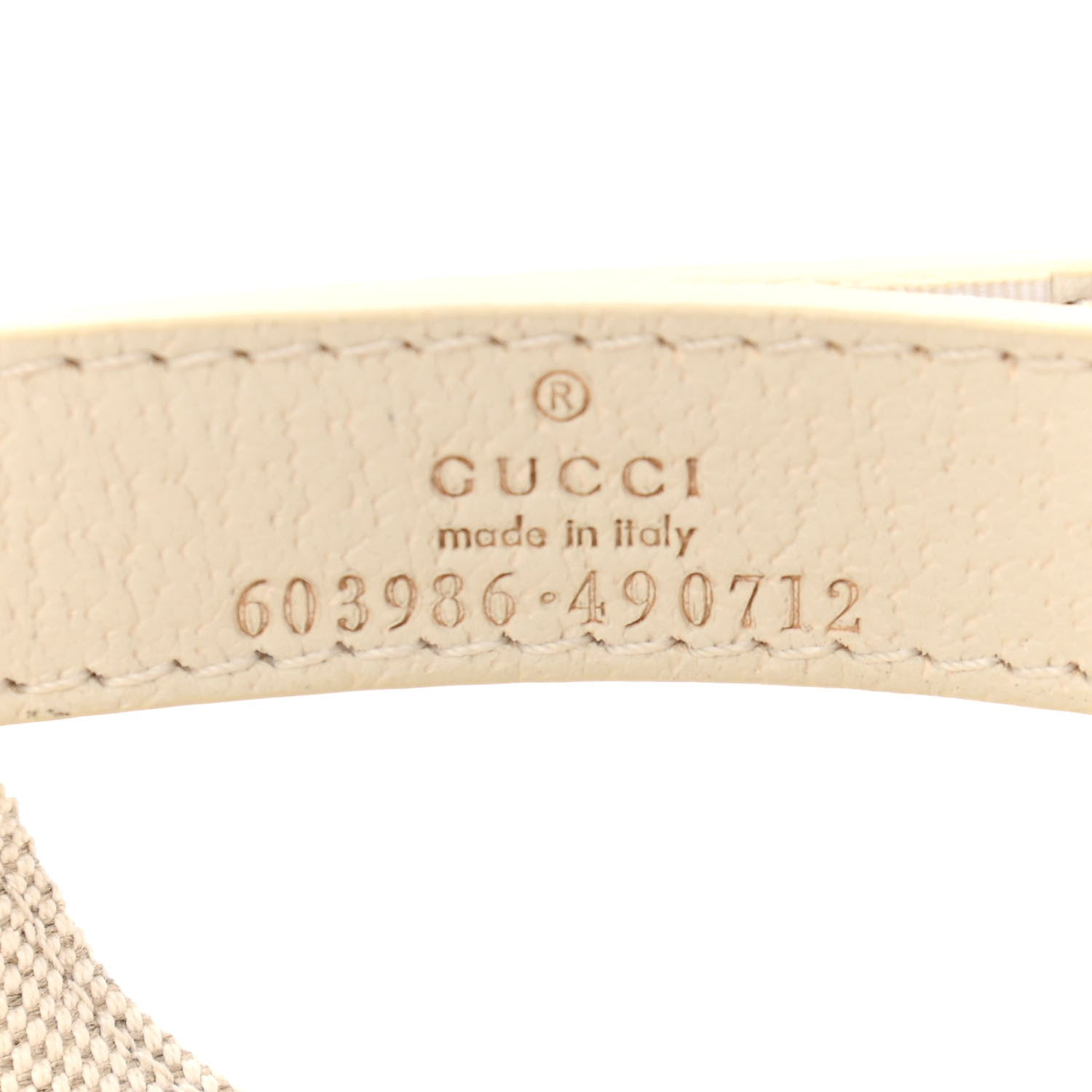 Gucci GG Supreme Flora Claudia Baseball Hat 58 L White 8 of 10