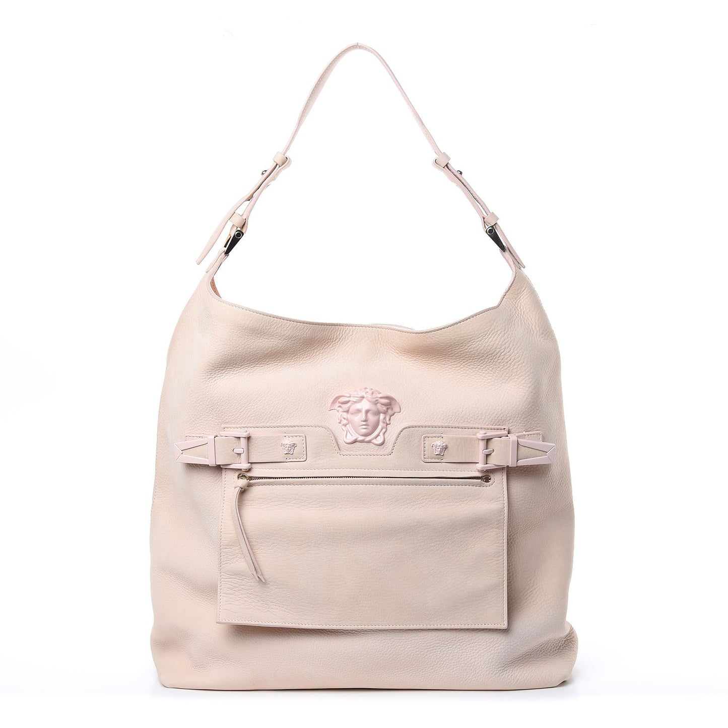 Vitello PVC Barocco Medusa Tote Light Pink
