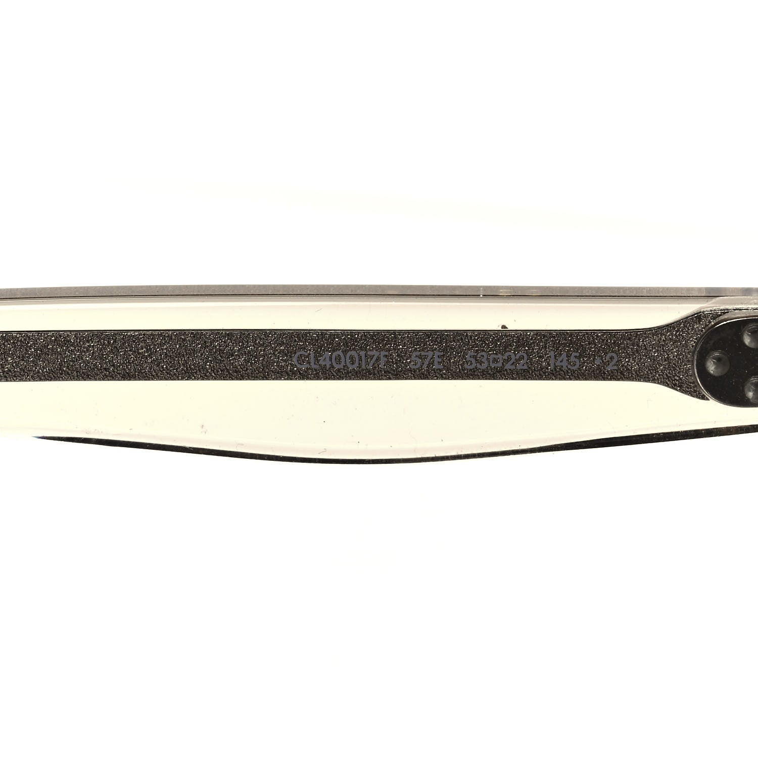 Celine Acetate Sunglasses CL 400171 Clear 6 of 6