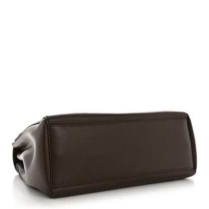 Celine Supple Grained Calfskin Medium Soft 16 Bag Dark Brown 4 of 14