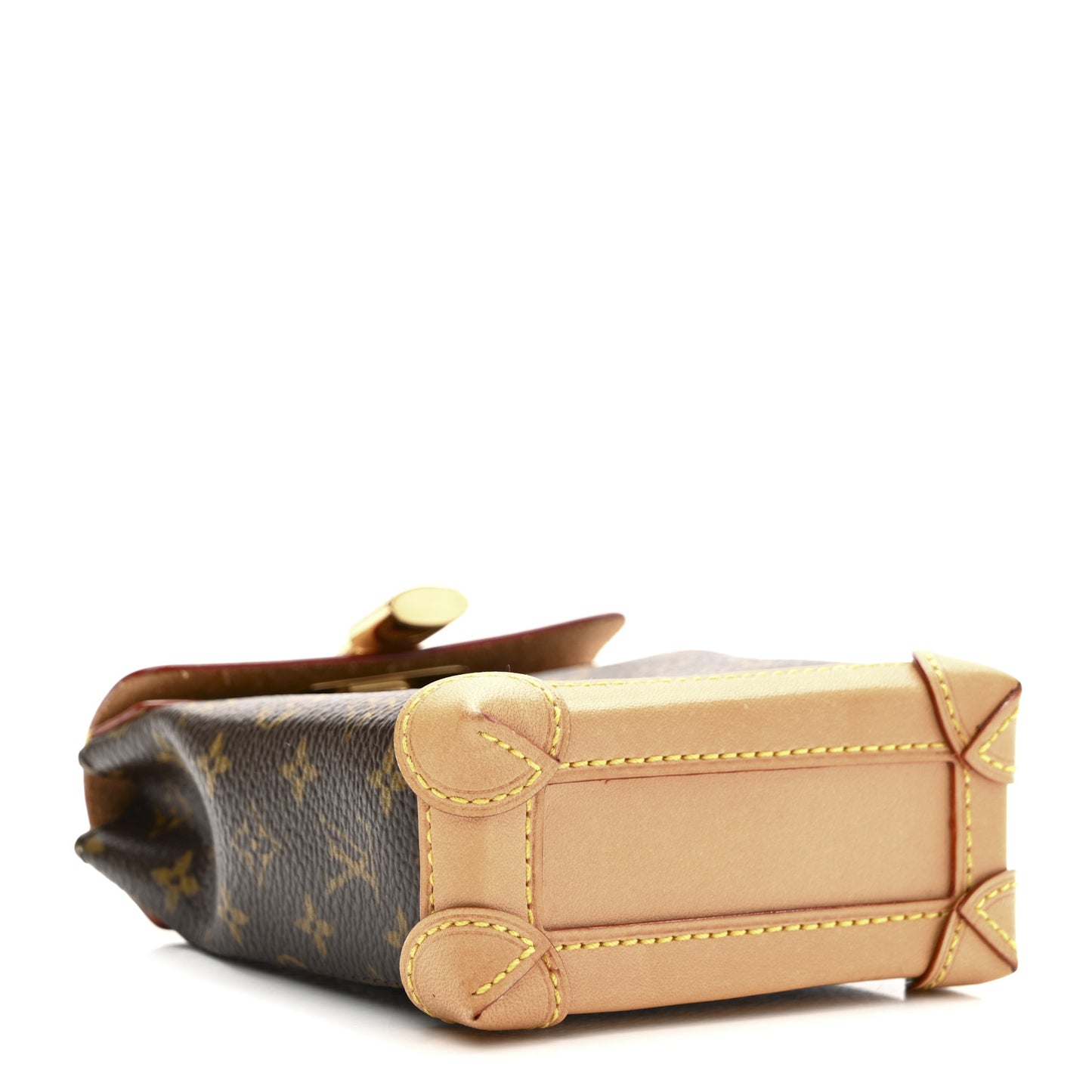 Monogram Mini Steamer Bag Charm