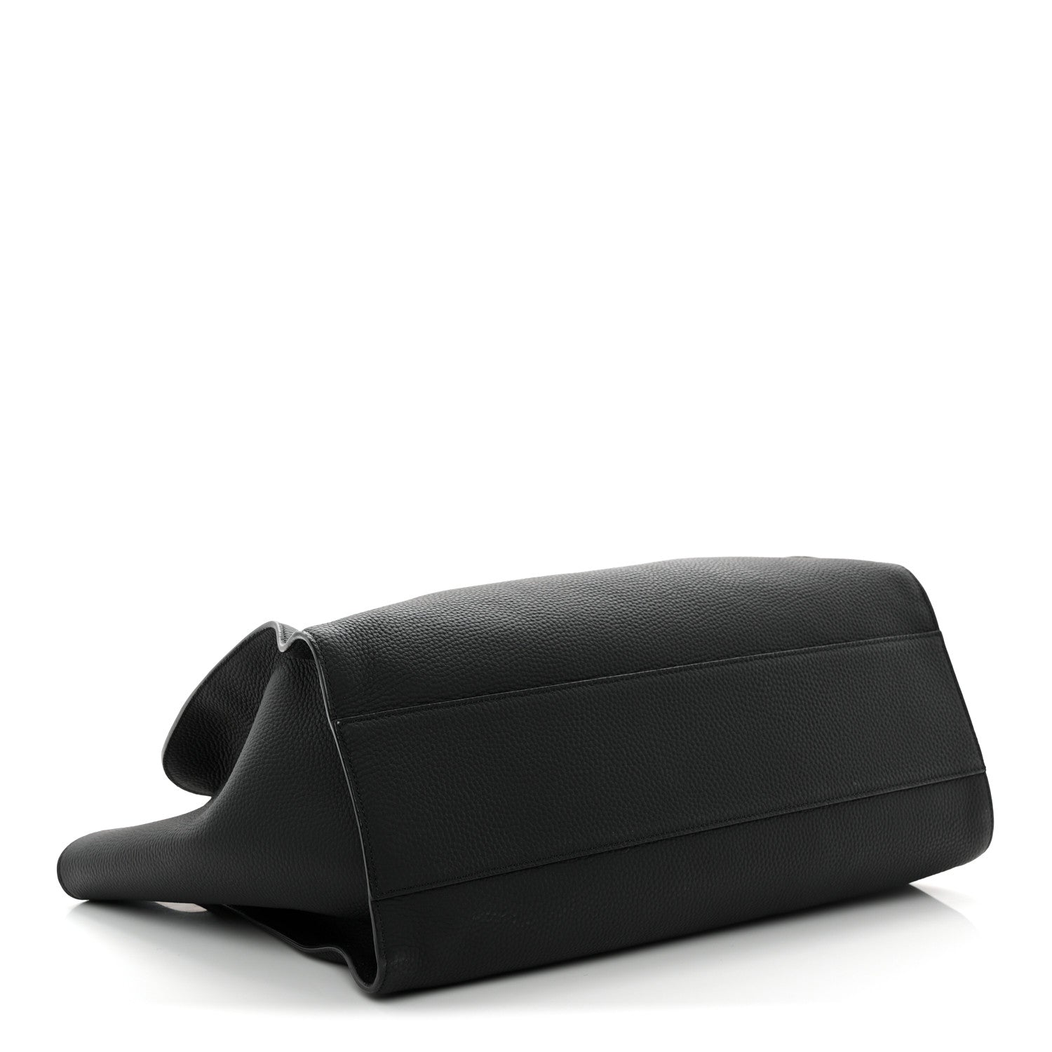 The Row Matte Grained Calfskin Marlo 17 Black 4 of 9